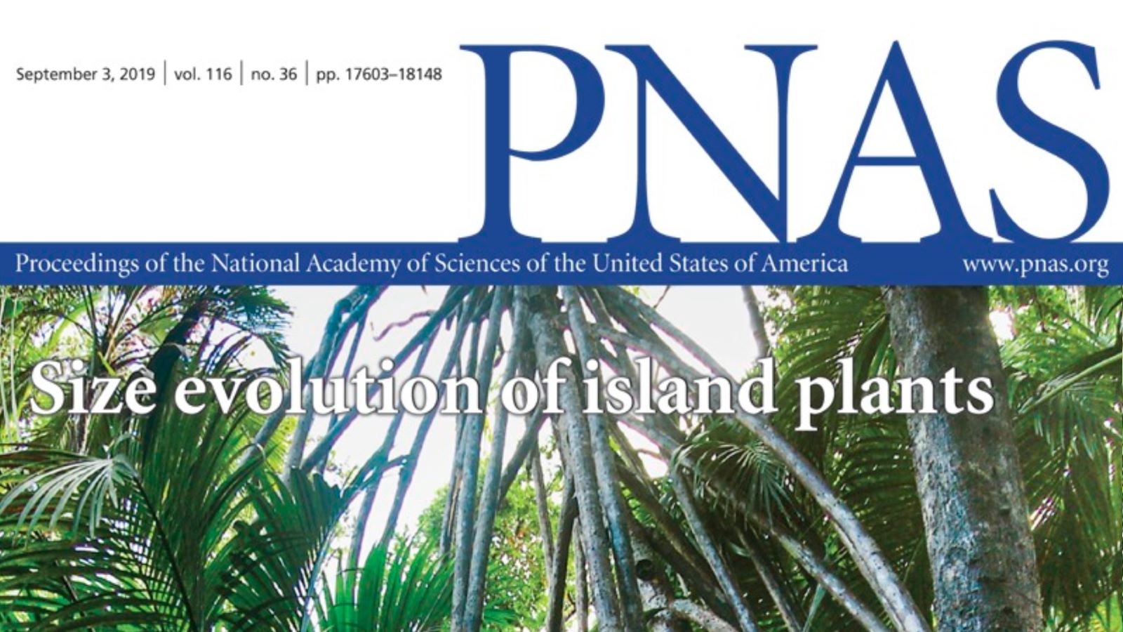 PNAS Cover Page